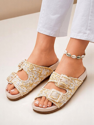 Sandales Royalfashion pour femmes avec boucles Samorra