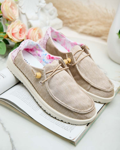 Royalfashion Demi-pointes à lacets Treppes pour femme
