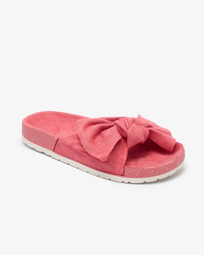 OUTLET Royalfashion Tongs femme Suui eco-suede rose