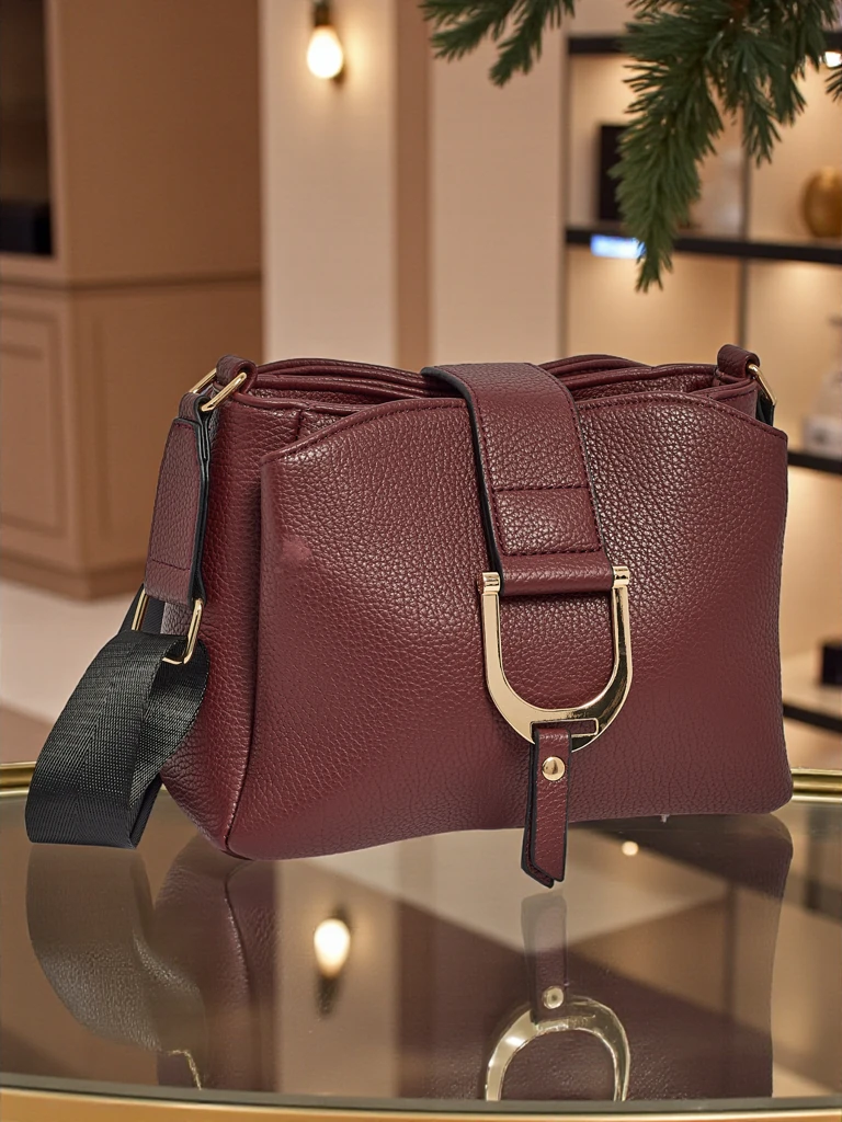 Petit sac à main pour femme en cuir écologique Violes