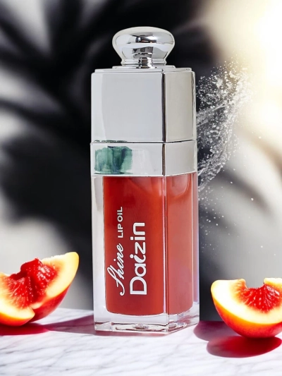 Couleur du gloss à lèvres Rouge Foncé