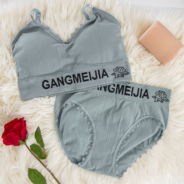 Ensemble de lingerie bleu femme - Sous-vêtements