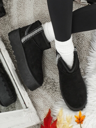 Bottes courtes de style bottes de neige pour femmes Althea