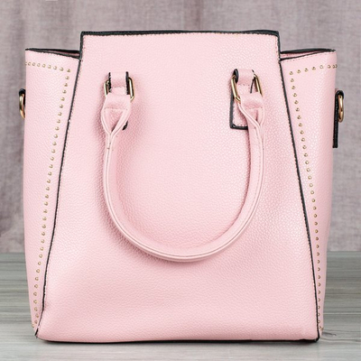 Sac rose pour femme avec strass - Sacs à main