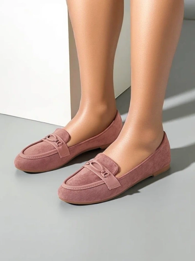 Mocassins en éco suède pour femmes Royalfashion Zammei