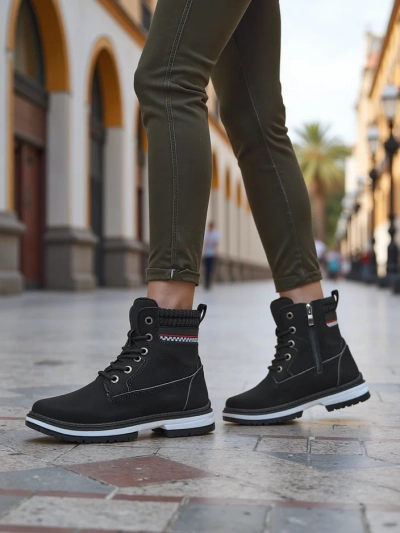 Royalfashion Bottines pour femmes Miszuz