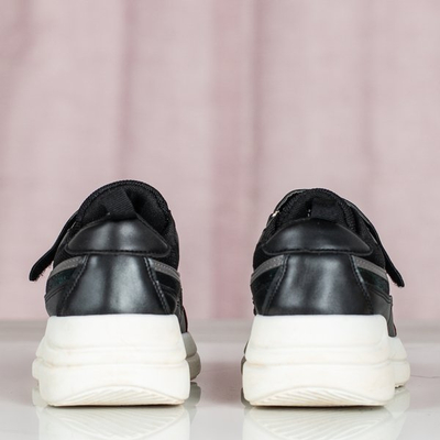 Chaussures de sport noires Chaussures laides Arlette - Chaussures