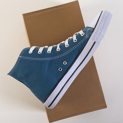 Baskets montantes bleues homme Interit - Footwear