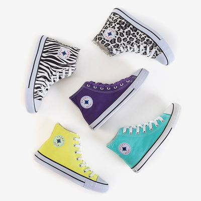 Baskets montantes femme jaunes Inter - Footwear