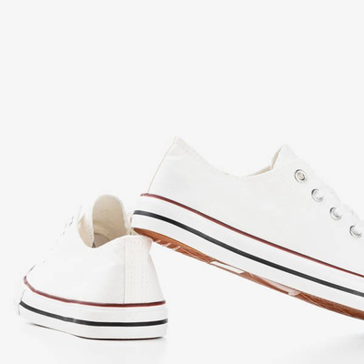 Sneakers pour hommes blancs Ronisoq - Chaussures 1