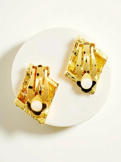 Boucles d'oreilles à clip Royalfashion pour femme avec zircon cubique