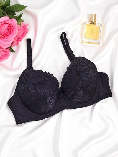 Royalfashion Soutien-gorge rembourré femme avec dentelle Élégance Dentelle