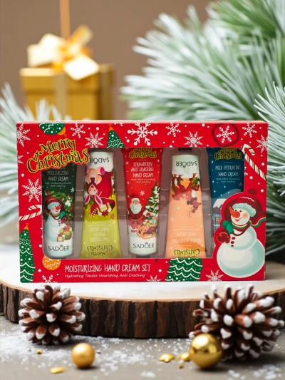 Sadoer Ensemble de crèmes pour les mains de Noël