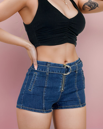 Royalfashion Short en denim pour femme