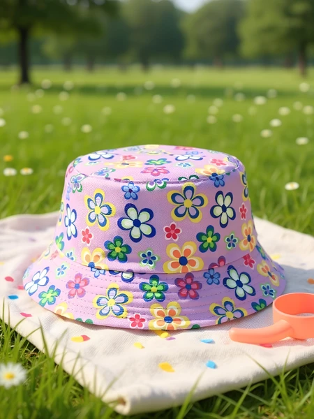 Royalfashion Chapeau seau pour enfant Color Splash Bucket