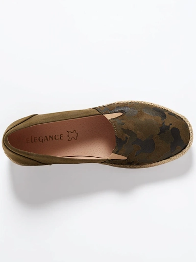Espadrilles vertes pour femmes en camouflage Nuhente - Footwear