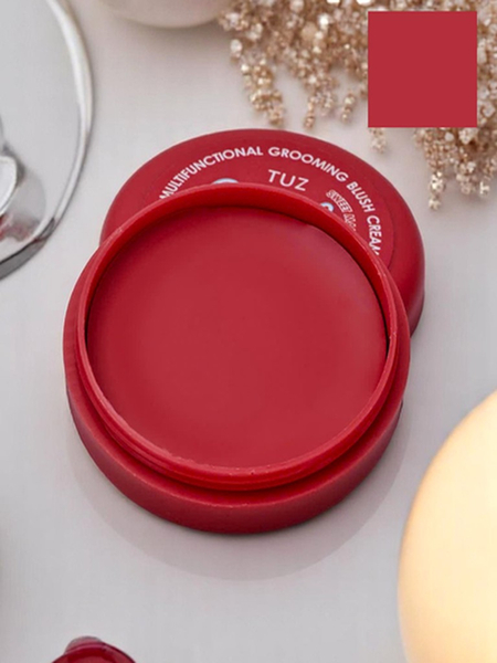 Fard à joues crème en pot Rose Corail