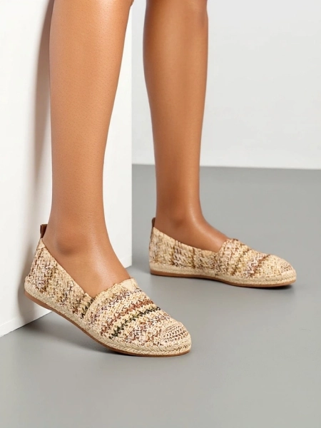 Royalfashion Espadrilles tissées pour femmes Asadaca