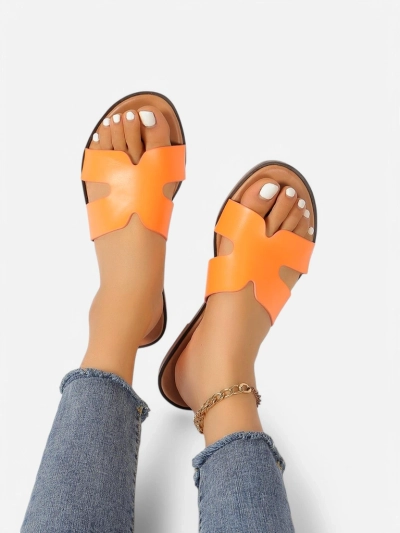 Royalfashion Chaussons à semelles plates pour femmes Evalios