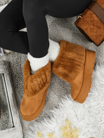 Bottes de neige pour femmes avec fourrure Irelle