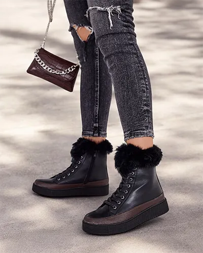 Royalfashion Bottes hautes pour femmes Rogeri