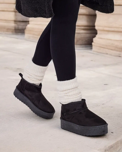 Royalfashion Bottes de neige courtes pour femmes Komano