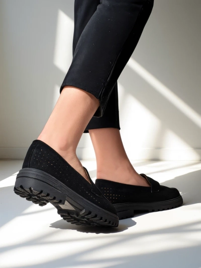 Royalfashion Mocassins perforés pour femmes Filoz