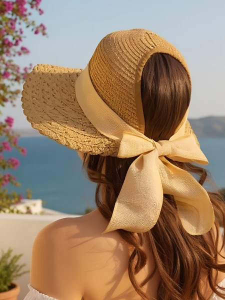 Chapeau de paille pour femme Royalfashion Mira Flare