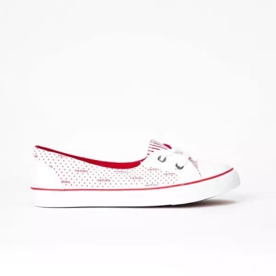 OUTLET Baskets blanches et rouges de Botana - Chaussures
