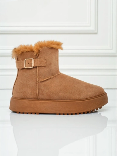 Royalfashion Bottes courtes de style bottes de neige pour femmes Aurelia Classico