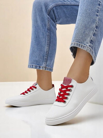 Baskets en éco-cuir pour femmes Royalfashion PureWalk