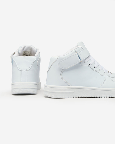 Royalfashion Sports Baskets montantes pour homme en blanc Detocci