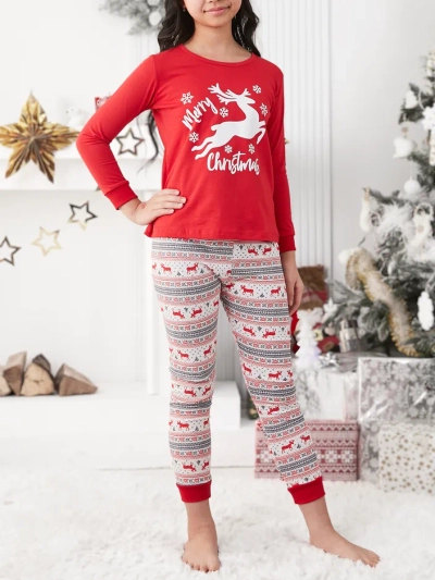 Pyjamas de Noël pour enfants Royalfashion avec impression