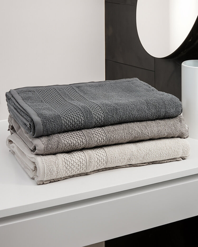 Royalfashion Set de 3 serviettes de bain