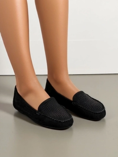 Mocassins Royalfashion pour femmes avec des strass Ezuess