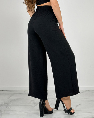 Royalfashion Pantalon large pour femme