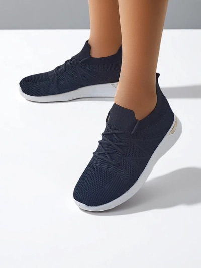 Royalfashion Chaussures de sport en tissu pour femmes Intérieur