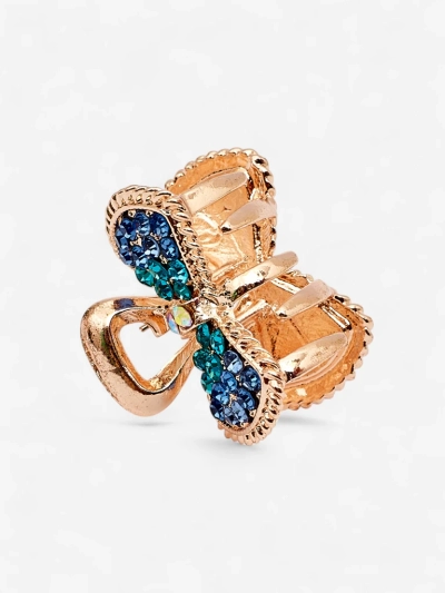 Royalfashion Barrette avec strass scintillants Sparkle Twirl