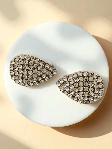 Royalfashion Boucles d’oreilles clips pour femme avec zircon cubique