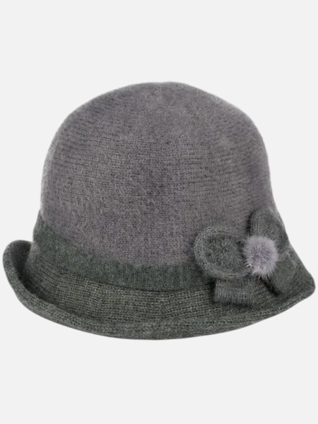 Chapeau melon pour femmes avec décoration Miss Grace