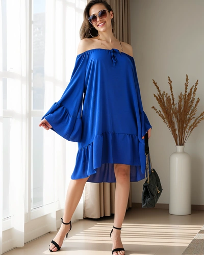 Robe Royalfashion Femme a'la Espagnole avec volants surdimensionnée