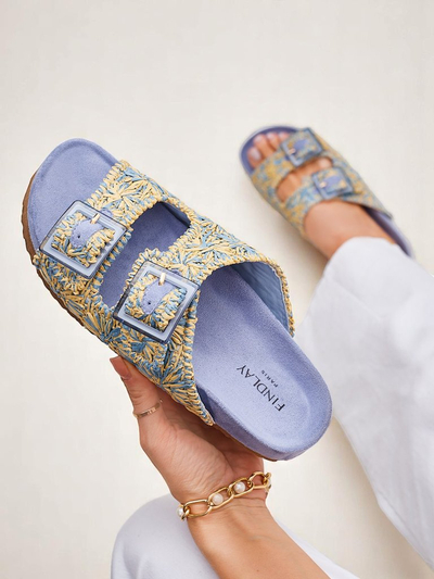 Sandales Royalfashion pour femmes avec boucles Samorra