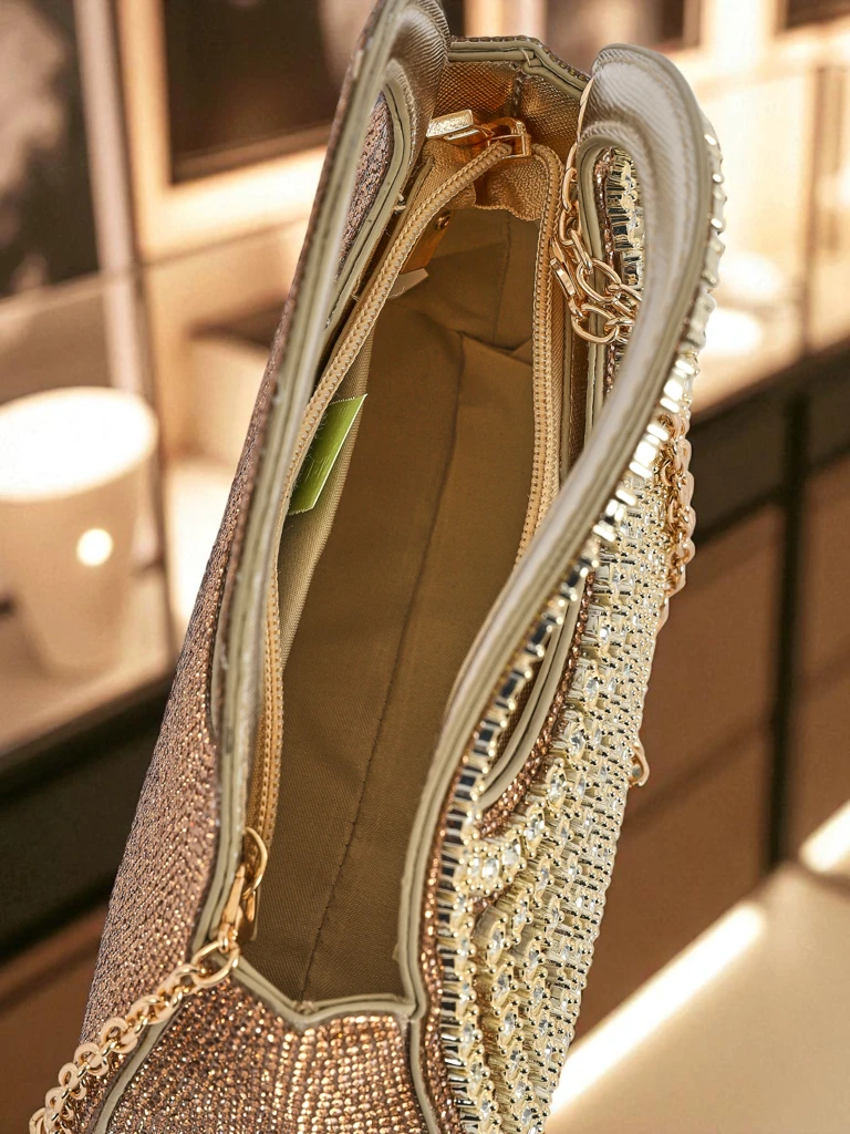 Royalfashion Pochette pour femme avec zircons Myra Quill