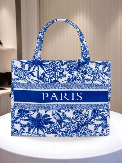 Royalfashion Sac en tissu Jardin de Paris