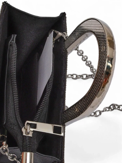 Royalfashion Pochette pour femme avec zircons et anses serpent Snake Glam