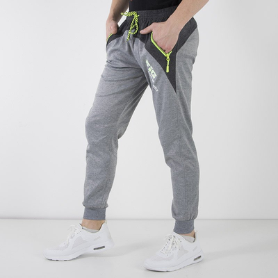 Pantalon de survêtement homme gris clair - Vêtements