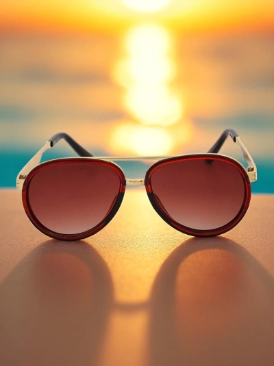 Royalfashion Lunettes de soleil style mucha (oversize) Muse
