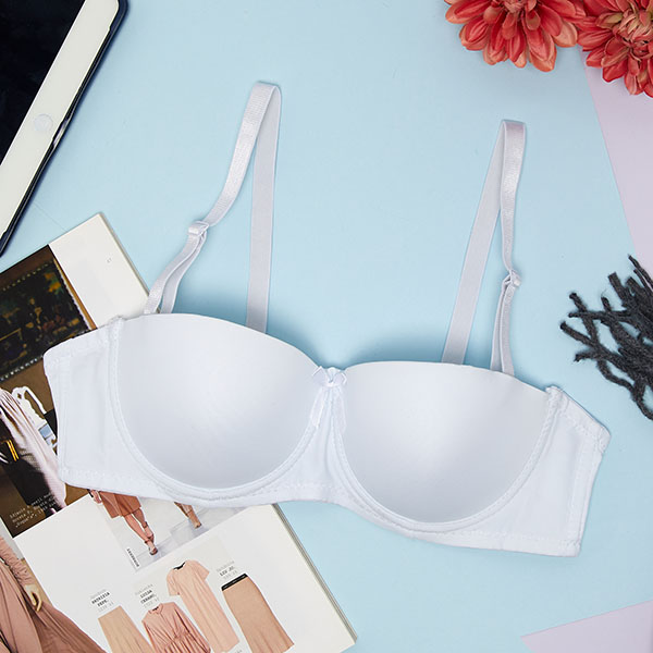 Soutien-gorge rembourré femme blanc - Sous-vêtements