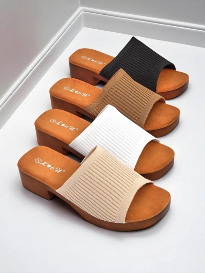 Royalfashion Mules Ribbed Grace