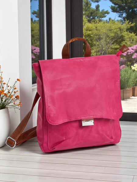 Royalfashion Sac à dos pour femmes en cuir écologique Klara